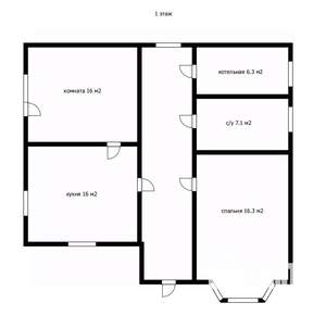 Дом 174м², 2-этажный, участок 5 сот.  