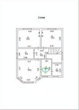 Коттедж 140м², 2-этажный, участок 3 сот.  