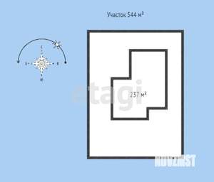 Дом 250м&sup2;, 3-этажный, участок 5 сот.  
