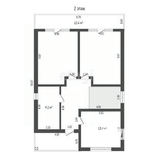 Дом 210м², 2-этажный, участок 4 сот.  