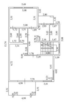 Дом 350м&sup2;, 3-этажный, участок 4 сот.  