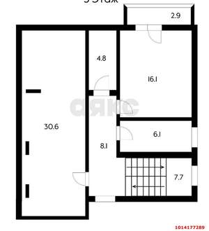 Дом 275м&sup2;, 3-этажный, участок 3 сот.  