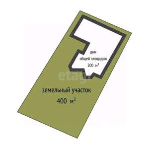 Дом 161м&sup2;, 2-этажный, участок 4 сот.  