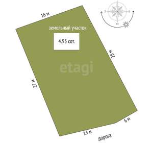Дача 108м², 1-этажный, участок 5 сот.  