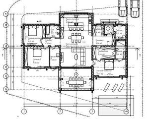 Дом 208м&sup2;, 1-этажный, участок 6 сот.  