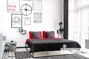 Студия квартира, посуточно, 33м2, 1/6 этаж