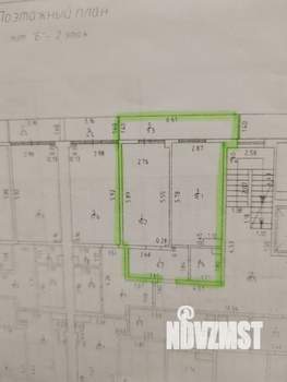 1-к квартира, на длительный срок, 51м2, 2/9 этаж