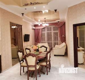 1-к квартира, посуточно, 90м2, 6/12 этаж