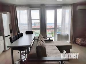 1-к квартира, посуточно, 43м2, 9/16 этаж