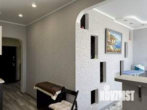 1-к квартира, посуточно, 43м2, 1/1 этаж