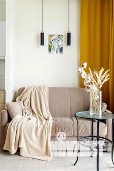 1-к квартира, посуточно, 45м2, 1/1 этаж