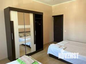 2-к квартира, посуточно, 60м2, 1/1 этаж