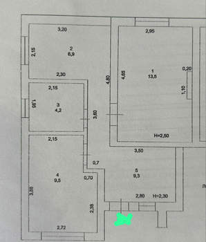 2-к квартира, на длительный срок, 36м2, 2/2 этаж