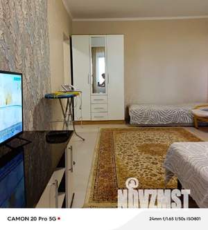 1-к квартира, посуточно, 38м2, 1/10 этаж