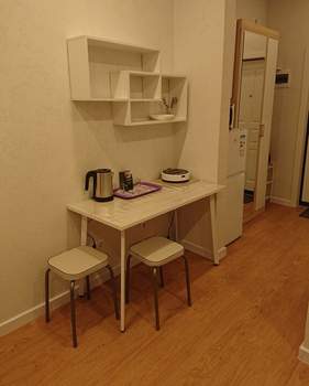 Студия квартира, на длительный срок, 17м2, 1/6 этаж