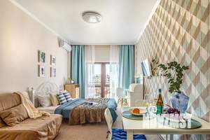 Студия квартира, посуточно, 30м2, 1/7 этаж