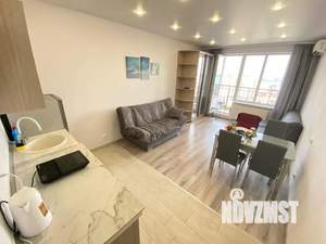 1-к квартира, посуточно, 61м2, 12/16 этаж