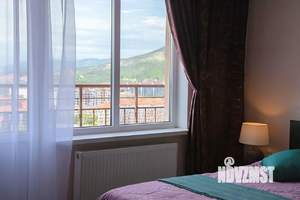 1-к квартира, посуточно, 42м2, 15/17 этаж