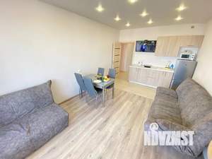 1-к квартира, посуточно, 61м2, 12/16 этаж