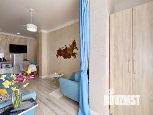 1-к квартира, посуточно, 45м2, 1/1 этаж