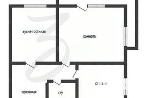 2-к квартира, вторичка, 61м2, 4/4 этаж