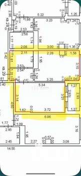1-к квартира, вторичка, 43м2, 6/8 этаж