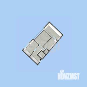 2-к квартира, вторичка, 49м2, 2/3 этаж