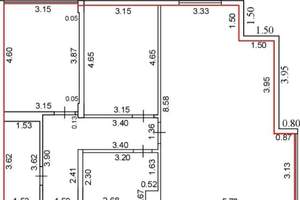 3-к квартира, вторичка, 95м2, 8/8 этаж