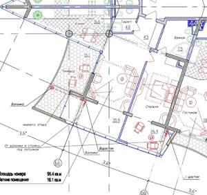2-к квартира, вторичка, 95м2, 8/15 этаж