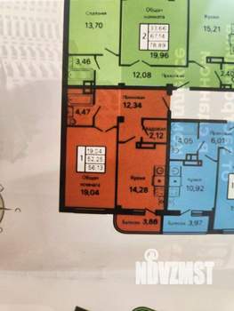 Студия квартира, вторичка, 56м2, 5/9 этаж