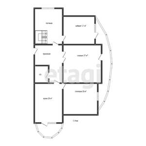 6-к квартира, вторичка, 250м2, 3/4 этаж