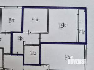 1-к квартира, вторичка, 51м2, 1/5 этаж