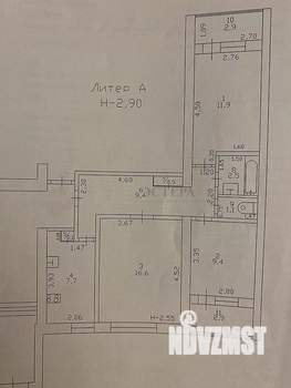 3-к квартира, вторичка, 59м2, 1/9 этаж