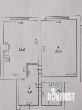 1-к квартира, вторичка, 63м2, 4/10 этаж
