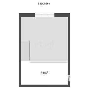 Студия квартира, вторичка, 35м2, 1/10 этаж