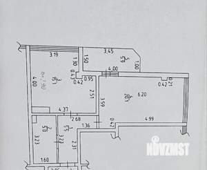 1-к квартира, вторичка, 51м2, 3/8 этаж