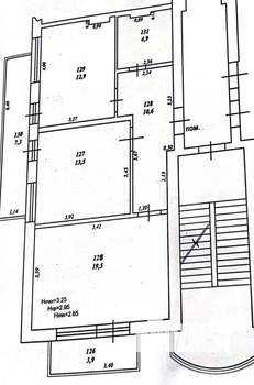 2-к квартира, вторичка, 72м2, 4/4 этаж