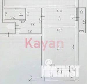 1-к квартира, вторичка, 50м2, 1/6 этаж