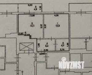 1-к квартира, вторичка, 43м2, 6/8 этаж