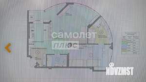 2-к квартира, вторичка, 77м2, 1/8 этаж