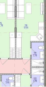 Студия квартира, вторичка, 23м2, 1/6 этаж
