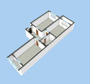 2-к квартира, вторичка, 70м2, 4/7 этаж