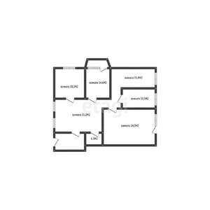 3-к квартира, вторичка, 120м2, 3/4 этаж