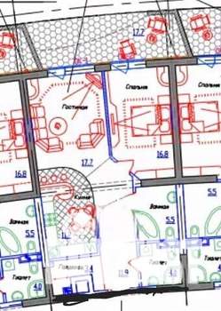 2-к квартира, вторичка, 71м2, 1/12 этаж