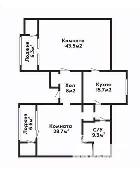 2-к квартира, вторичка, 136м2, 5/5 этаж