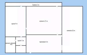 2-к квартира, вторичка, 57м2, 16/16 этаж