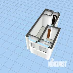 1-к квартира, вторичка, 72м2, 5/7 этаж