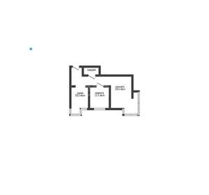 2-к квартира, вторичка, 65м2, 3/6 этаж