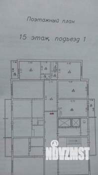 3-к квартира, вторичка, 90м2, 15/16 этаж
