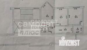 2-к квартира, вторичка, 54м2, 6/8 этаж